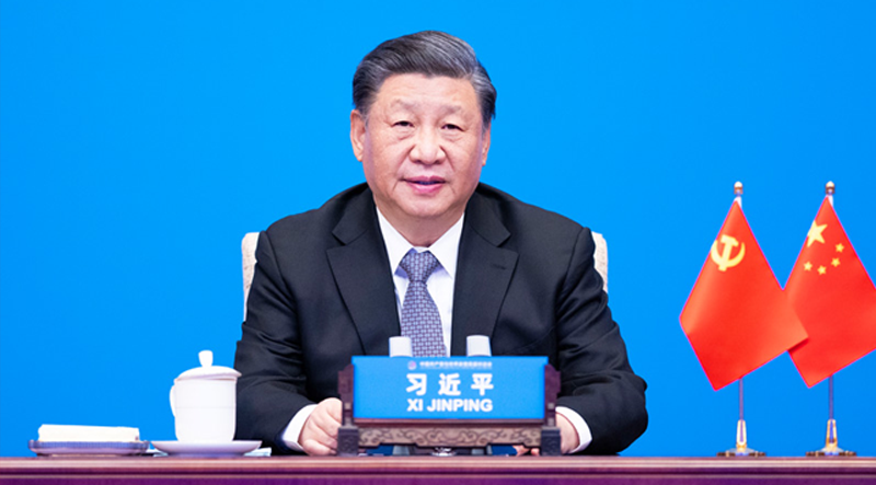 习近平出席中国共产党与世界政党高层对话会并发表主旨讲话